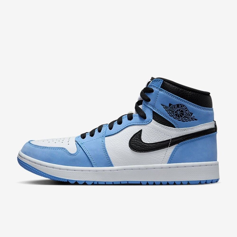 Air Jordan 1 High UNC University Blue Golf Shoes